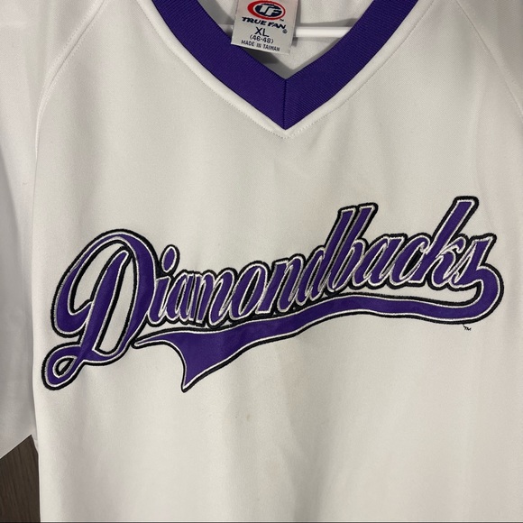 Vintage True Fan Series Arizona DiamondBacks Baseball Jersey - Picture 2 of 7